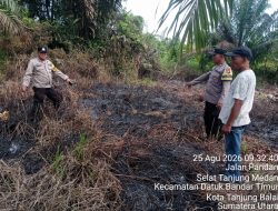 Waspada Karhutla, Polres Tanjungbalai Imbau Warga Tak Sembarangan Bakar Sampah