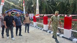 Jembatan Perintis Garuda Resmi Digunakan, Danrem 142/Tatag Dorong Kelancaran Akses Warga Martasari