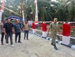 Jembatan Perintis Garuda Resmi Digunakan, Danrem 142/Tatag Dorong Kelancaran Akses Warga Martasari