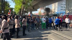 Aksi Kegiatan Menyampaikan Pendapat di Makassar Berjalan Aman, Tertib dan Kondusif, Polda Sulsel Kedepankan Pengamanan Humanis