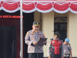 Wakapolres Tanjung Balai Pimpin Apel Pagi, Tekankan Pentingnya Kedisiplinan dan Pelayanan Humanis