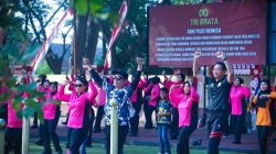 Meriahkan HUT ke-81 RI, Kapolres Luwu Bangun Semangat Kebersamaan Bersama Keluarga Besar Polres Luwu
