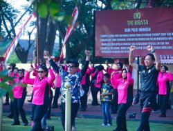 Meriahkan HUT ke-81 RI, Kapolres Luwu Bangun Semangat Kebersamaan Bersama Keluarga Besar Polres Luwu