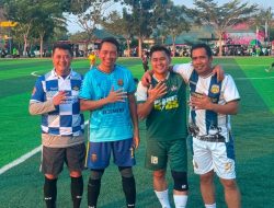 Tiga Kapolres dan Dandim 1403/Palopo Perkuat Silaturahmi Kamtibmas Lewat Friendly Match di Lapangan Gaspa