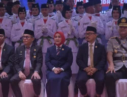 Suraidah Hadiri Pengukuhan 65 Paskibraka Sulbar, Pesan Jaga Disiplin dan Kekompakan