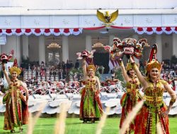 Semarak Cinta Tanah Air dan Keberagaman Warnai Pertunjukan Kesenian HUT ke-81 Kemerdekaan RI