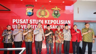 Peresmian Pusat Studi Kepolisian Unhas, Wakapolri: Sinergi Akademik Wujudkan Polri Lebih Baik