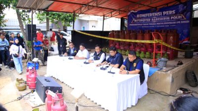 Bareskrim Polri Bongkar Jaringan Penyalahgunaan LPG Subsidi, 910 Tabung Diamankan