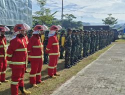 Kodim 1428/Mamasa Gelar Apel Pasukan, Siap Antisipasi Karhutlah di Wilayah Kabupaten Mamasa