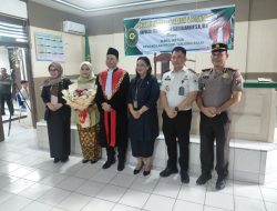 Kapolsek Tanjungbalai Selatan Hadiri Pelantikan Wakil Ketua PN Tanjung Balai