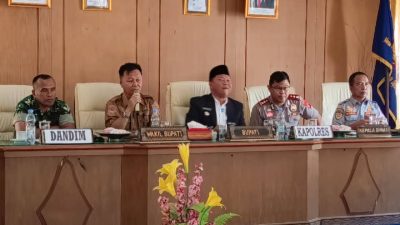 Rapat Kerja Dan Sosialisasi Penertiban Dan Penataan Bahu Jalan Nasional Kabupaten Mamasa