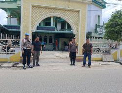Polres Tanjungbalai Sebar Personel Jaga Keamanan dan Kelancaran Salat Jumat