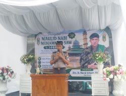 Peringatan Maulid Nabi di Masjid Raya Sultan Ahmadsyah, Polres Tanjungbalai Ajak Masyarakat Jaga Kamtibmas