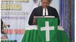 Polres Tanjungbalai Hadiri Pesta Puncak Tahun Transformasi Pengajaran Iman HKBP Distrik XIII