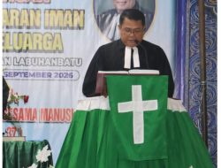 Polres Tanjungbalai Hadiri Pesta Puncak Tahun Transformasi Pengajaran Iman HKBP Distrik XIII