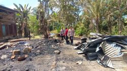Kebakaran di Tosora Wajo, Rumah Panggung Beserta Isinya Ludes