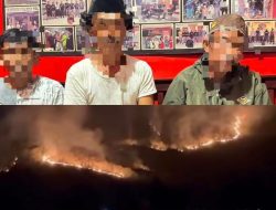 Karhutla Marak di Mamuju, Polresta Amankan 3 Terduga Pelaku Pembakaran