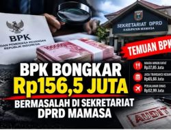 BPK Bongkar Rp156,5 Juta Bermasalah di Sekretariat DPRD Mamasa