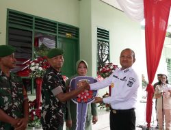 Wali Kota Mahyaruddin Salim Resmikan Perumahan Dinas Makoramil 17/DB Kodim 0208/Asahan
