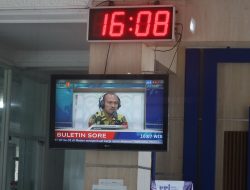 Sambut HUT ke-81 RRI, Wali kota Tanjungbalai Hadir Sebagai News Anchor Pada Buletin Sore RRI Medan
