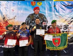 Sabet Emas di Pangkorpasgat Cup 2026, Briptu Muh. Risaldi Kembali Harumkan Nama Polda Sulbar