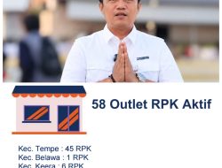 RPK Wajo Sentuh 58 Outlet Aktif, Farid Nur: Jaga Stabilitas Harga Pangan