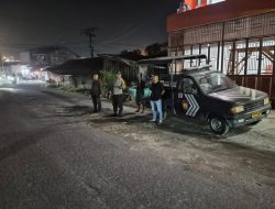 Polsek Tanjungbalai Utara Gelar Patroli Malam, Pastikan Malam Aman dan Kondusif