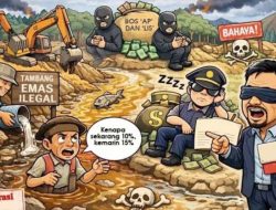 Makin Berani?, Sindikat PETI Marinding Uji Integritas APH, Diduga Kumpulkan “Uang Koordinasi”