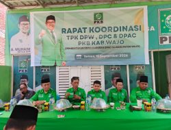 PKB Wajo Benahi Kepengurusan DPAC Dan Ranting, 14 Kecamatan Telah Terselesaikan