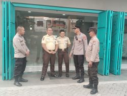 Perkuat Pengamanan Objek Vital, Sat Binmas Polres Tanjungbalai Sambangi Satpam Bank BSI