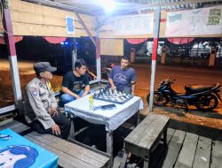 Tekan Kejahatan Jalanan, Polsek Teluk Nibung Aktifkan Ronda Malam Lewat Pos Sat Kamling