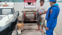 Jaga Perairan Tanjungbalai tetap Kondusif, Satpolairud Gelar Patroli Rutin