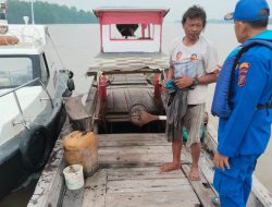 Jaga Perairan Tanjungbalai tetap Kondusif, Satpolairud Gelar Patroli Rutin