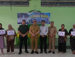 Kadis Perkim Tanjungbalai Fadly Lubis Gelar Rembuk Warga dan Penyerahan SK RTLH untuk 20 Penerima Manfaat