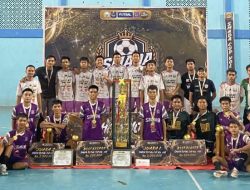 Tim Futsal SMA Negeri 2 Enrekang C Juara Pertama Turnamen Futsal SMADA Cup VIII Tahun 2026