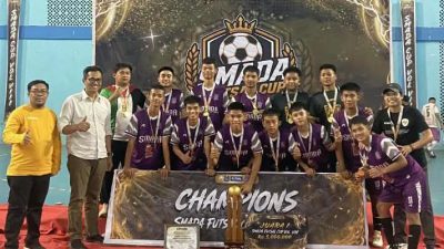 Bupati Enrekang Tutup Turnamen Futsal SMADA Cup VIII Tahun 2026