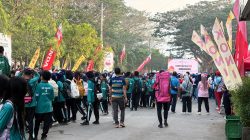 Polres Polman Amankan HAORNAS Movement 2026, Ratusan Peserta Ikuti Jalan Santai