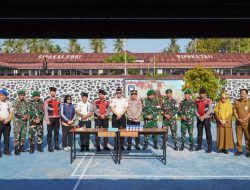 Rutan Sengkang Libatkan Puluhan TNI-Polri Geledah Kamar Hunian, BNK Wajo Gelar Tes Urine