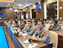 Satlantas Polres Tanjungbalai Ikuti Rakernis Fungsi Lalu Lintas di Polda Sumut