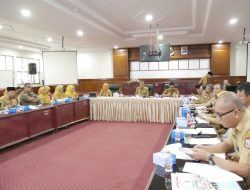 Pimpin Rakorpem Realisasi Anggaran Wali Kota MahyaruddinSalim, Dorong OPD Percepat Serapan dan Genjot PAD