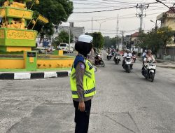 Jaga Kelancaran Aktivitas Pagi, Satlantas Polres Tanjungbalai Terjunkan Personel di Titik Rawan Kemacetan