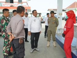 Bupati Luwu Tinjau Penerapan Ganjil Genap