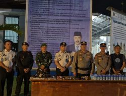 Razia Gabungan Malam Hari di Lapas Tanjungbalai Asahan: 60 WBP Jalani Tes Urine, Seluruhnya Negatif