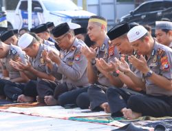 Polres Majene Gelar Shalat Istisqa, Panjatkan Doa di Tengah Kemarau