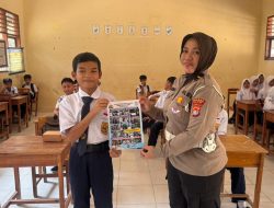 Satlantas Polres Majene Edukasi Pelajar, Tekankan Bahaya Berkendara di Bawah Umur