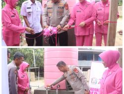 Polres Wajo Resmikan Sumur Bor, Bantu Warga Terdampak Krisis Air Bersih