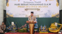 Polda Sulsel Gelar Peringatan Maulid Nabi Muhammad SAW 1448 H, Perkuat Keteladanan dalam Pengabdian