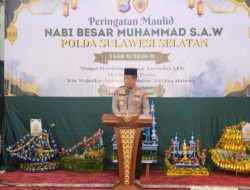 Polda Sulsel Gelar Peringatan Maulid Nabi Muhammad SAW 1448 H, Perkuat Keteladanan dalam Pengabdian