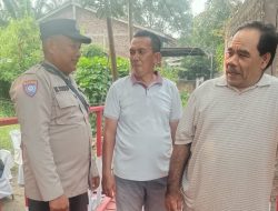 Sapa Warga, Bhabinkamtibmas Ajak Masyarakat Menjaga Kondusivitas dan Bijak Bermedia Sosial