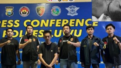 Tak Butuh Waktu Lama, Resmob Polres Luwu Amankan Pelaku Penganiayaan Bersenjata Tajam
